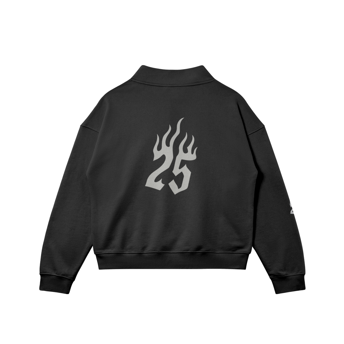 CLUB 2025 Performance Zip Sweatshirt - Black