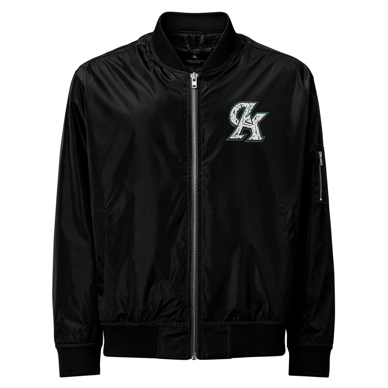 Cracked Kings Premium Bomber Jacket – Black Edition