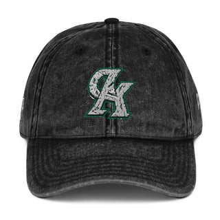 Cracked Kings Vintage CK Monogram Cap - BLACK