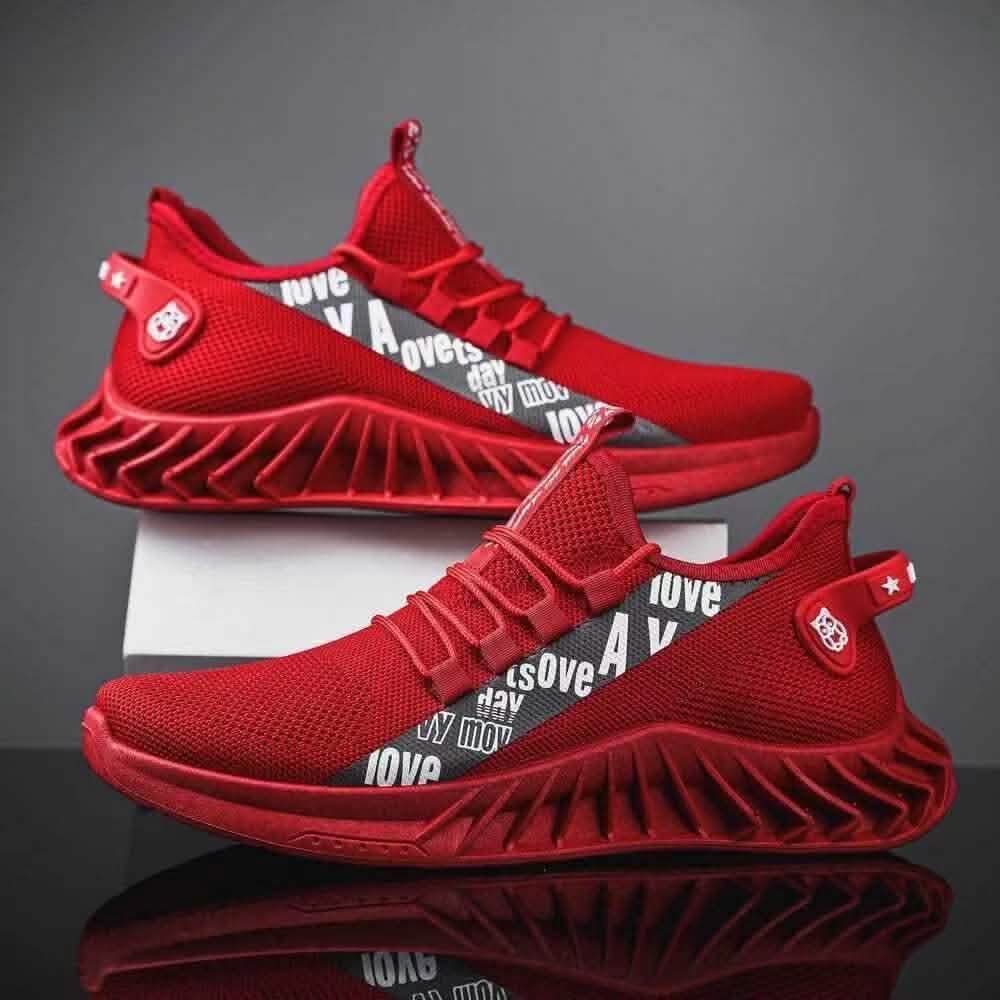 Crimson Edge Running Shoes - Men’s Sneakers
