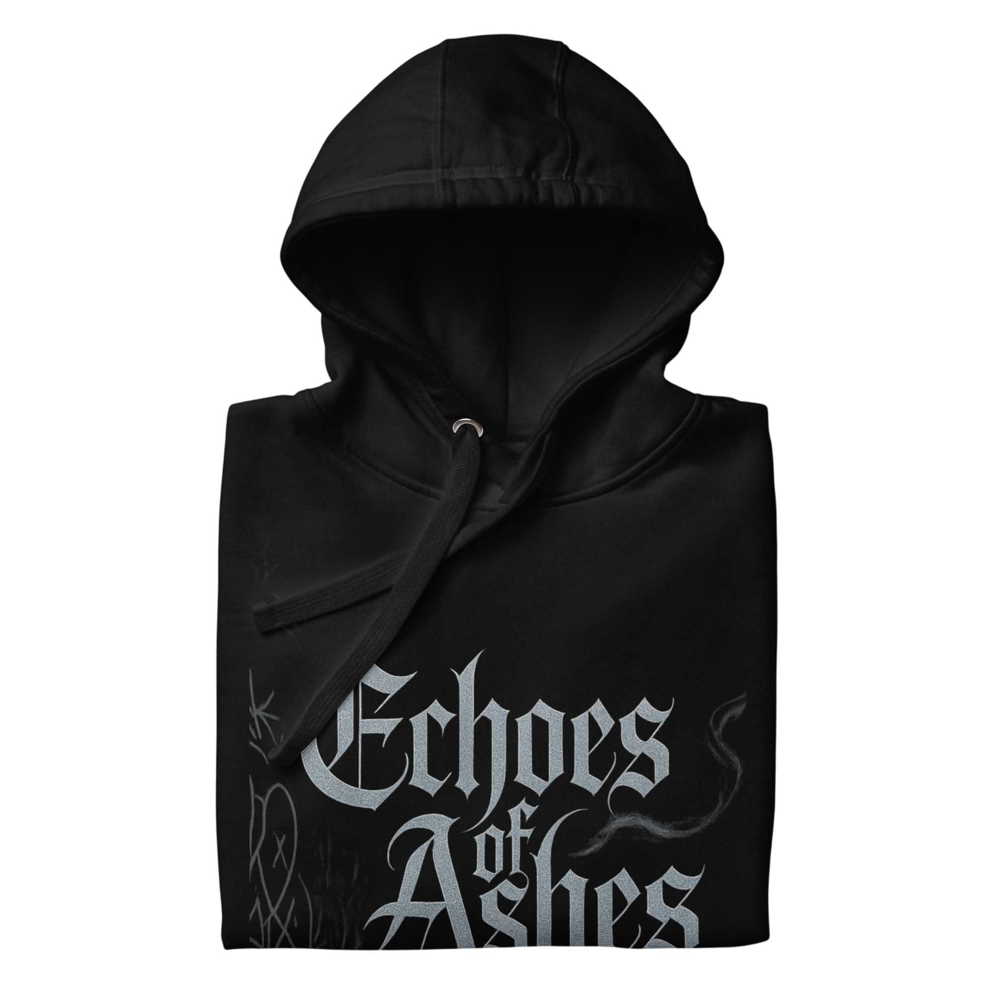 Echoes of Ashes™ Gothic Streetwear Hoodie - S