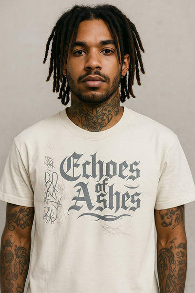 Echoes of Ashes’ Gothic Streetwear T-Shirt – hover