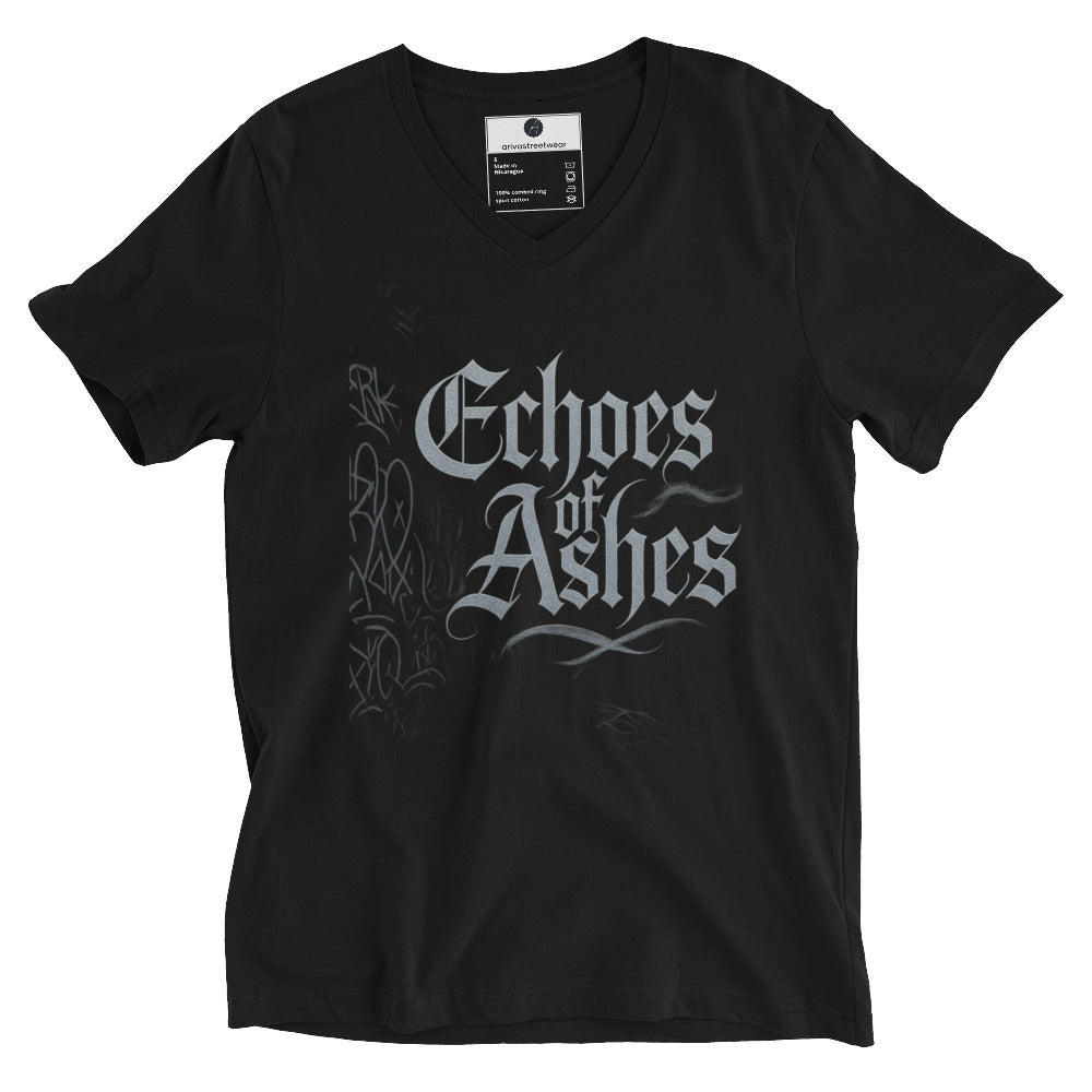 Echoes of Ashes’ Gothic Streetwear Tee - S