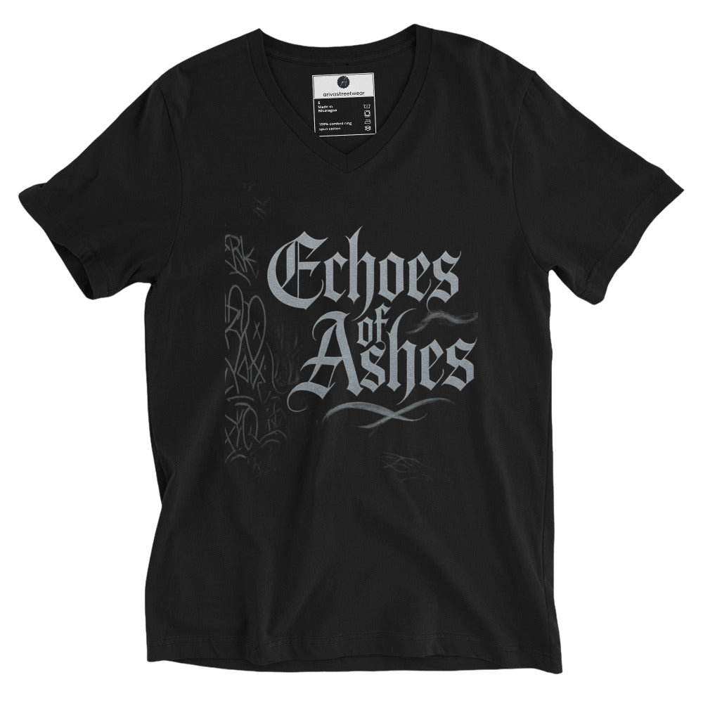 Echoes of Ashes’ Gothic Streetwear Tee - S
