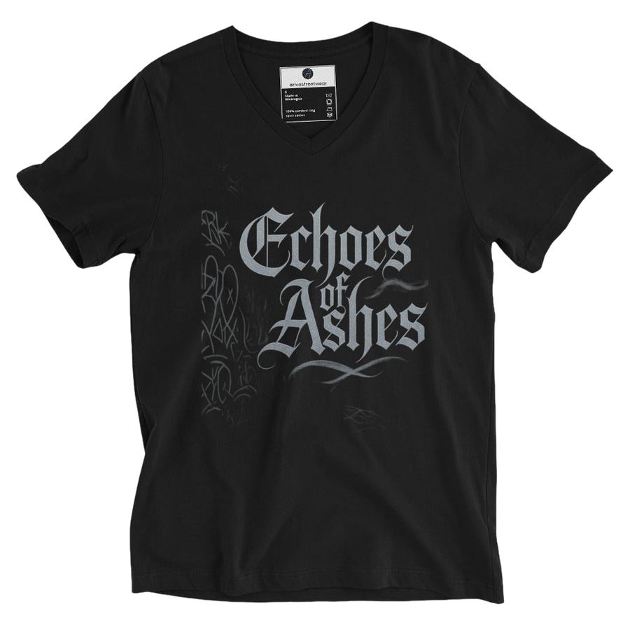 "Echoes of Ashes" gotisk streetwear-tröja