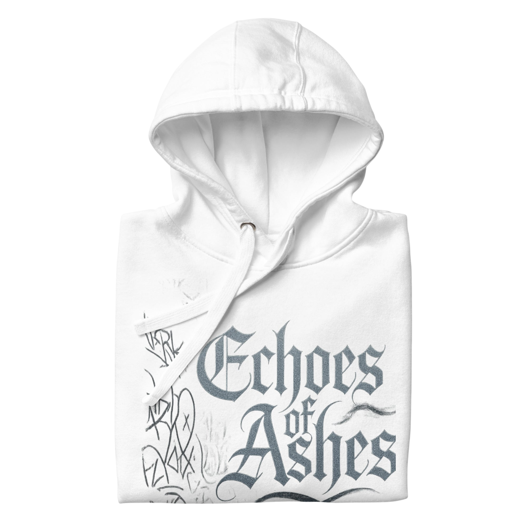 Echoes of Ashes’ Graffiti Streetwear Hoodie - S