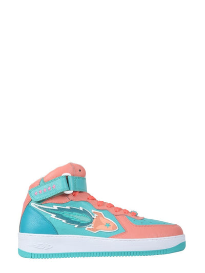 ENTERPRISE JAPAN Retro Coral High Tops