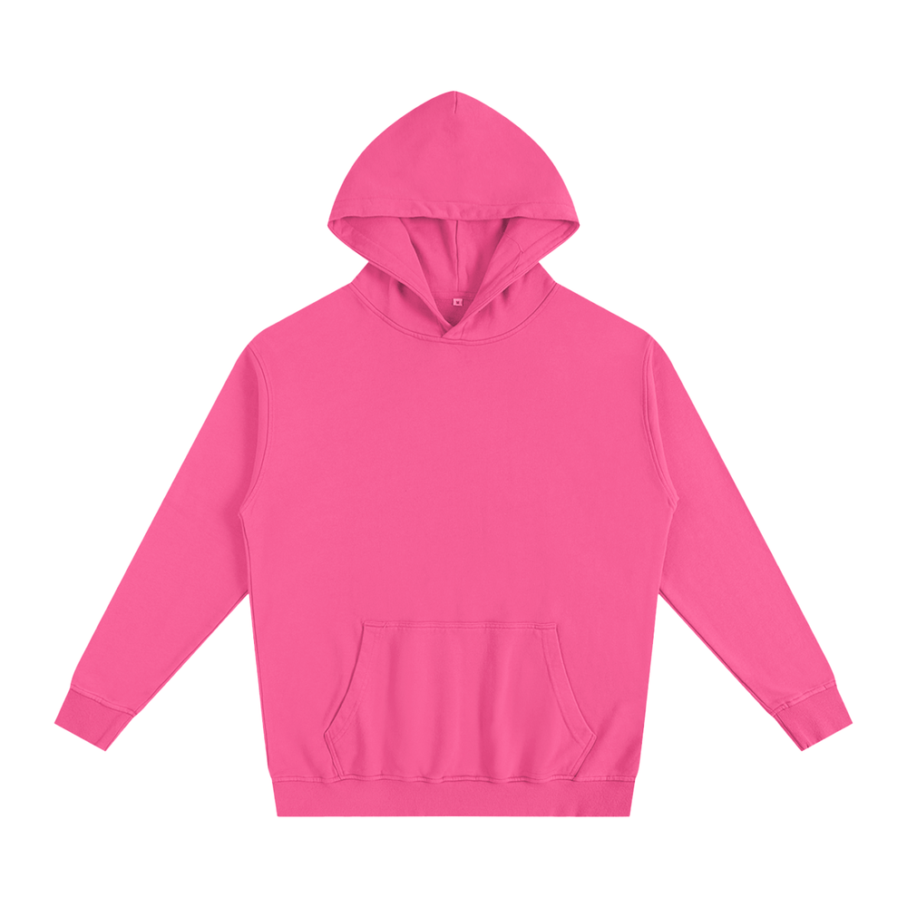 Pink hooded sweatshirt from the Essential Hoodie collection, perfect for casual wear