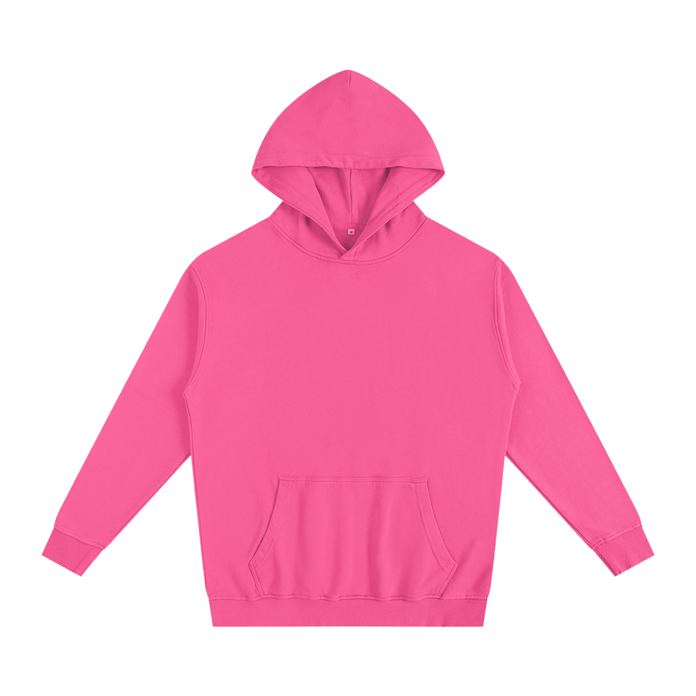 Pink hooded sweatshirt from the Essential Hoodie collection, perfect for casual wear