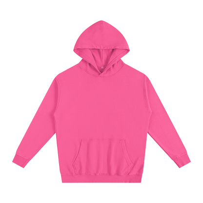 Pink hooded sweatshirt from the Essential Hoodie collection, perfect for casual wear