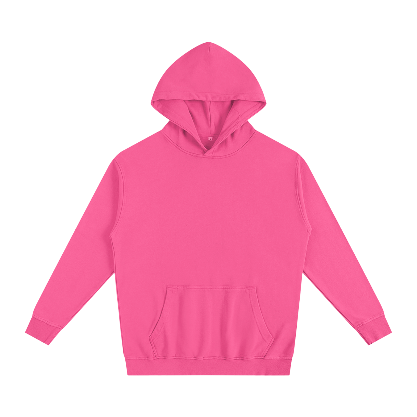 Pink hooded sweatshirt from the Essential Hoodie collection, perfect for casual wear
