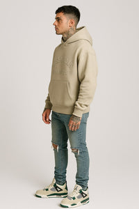 Essentials Fear of God Beige Hoodie