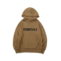 Fear of God Essentials Hoodie Brown - Kakhi / XL