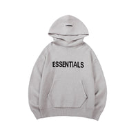 Fear of God Essentials Hoodie Brown - GRAY / XL