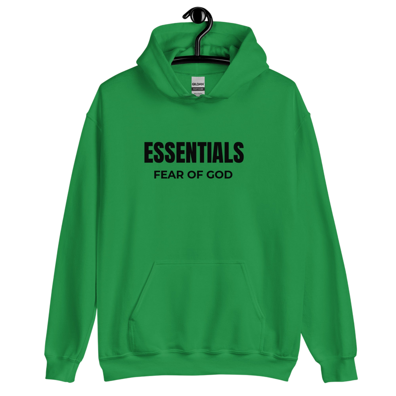 Fear of God Essentials Hoodie Green