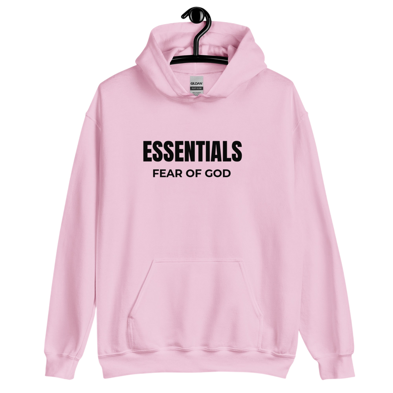 Fear of God Essentials Hoodie Pink