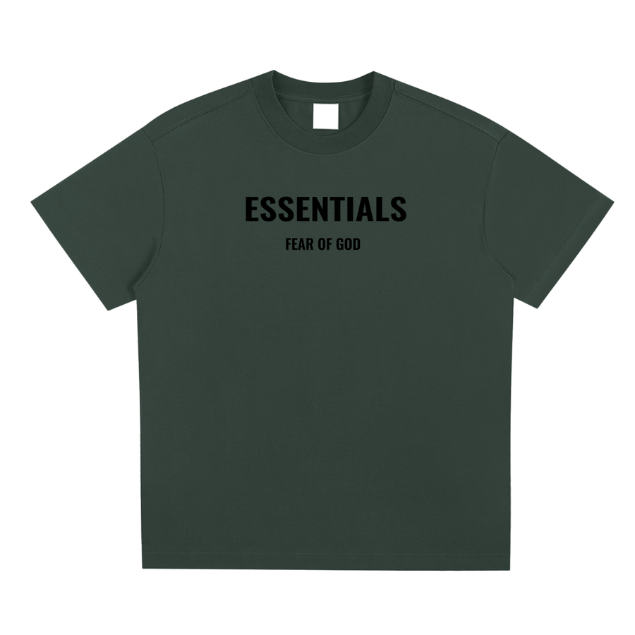 Fruktan för Gud Essentials T-shirt Grön