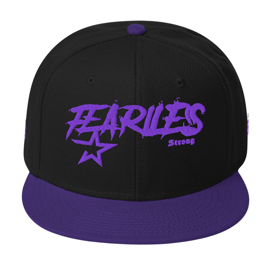 Fearless Strong Graffiti Snapback Hat