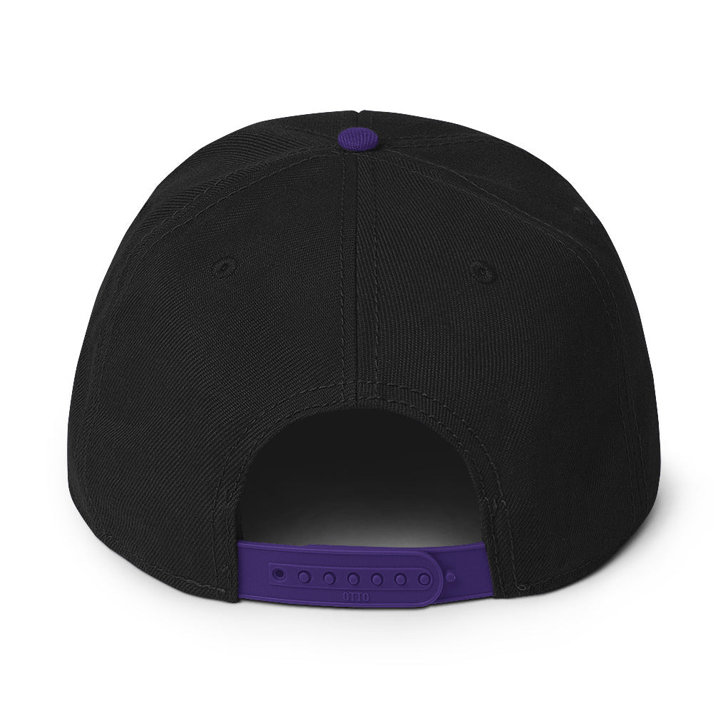 Fearless Strong Graffiti Snapback Hat - Black / One size