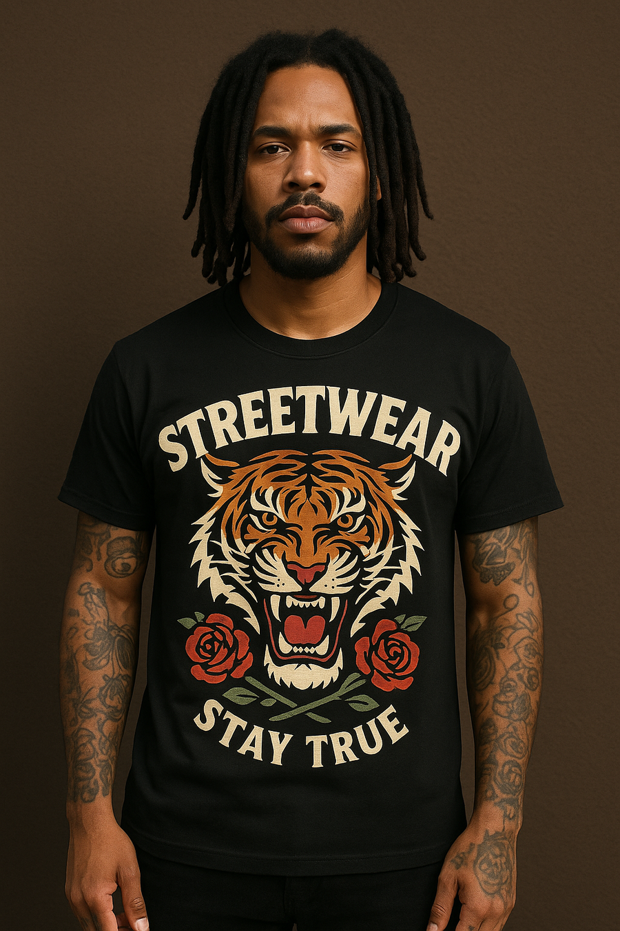 Fierce Tiger Streetwear-tröja – STAY TRUE
