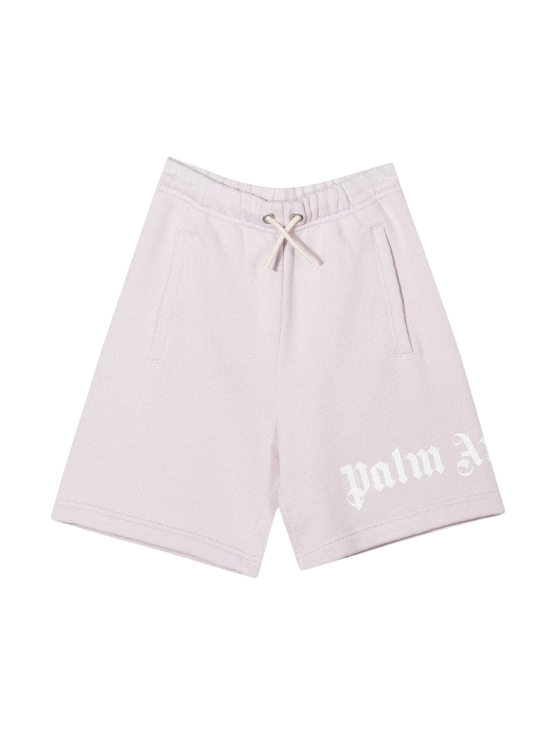 Palm Angels FLEECE GIRL KORT LOGOTYG