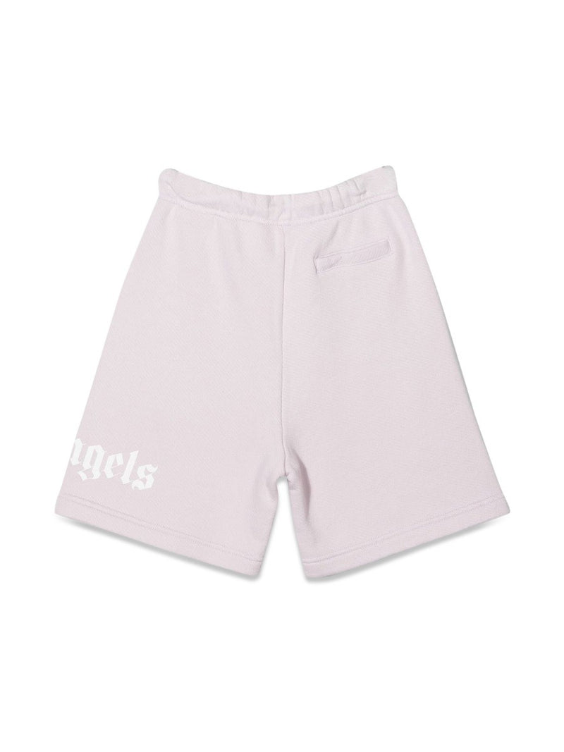 Palm Angels FLEECE GIRL KORT LOGOTYG