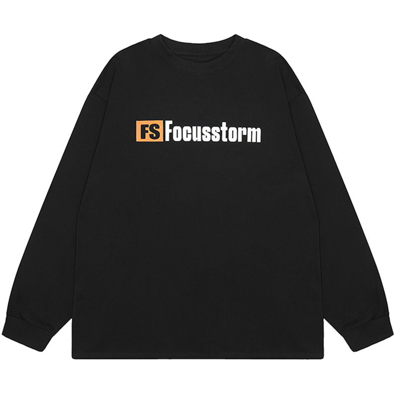 Focusstorm Green Oversized Streetwear Sweatshirt