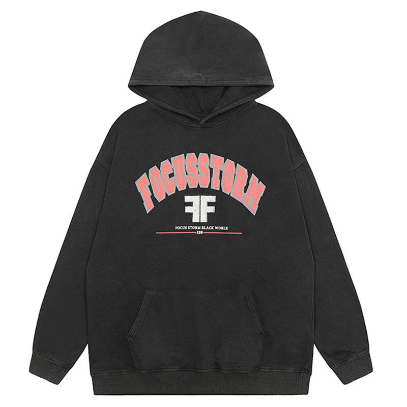 FOCUSSTORM Y2K Streetwear Hoodie