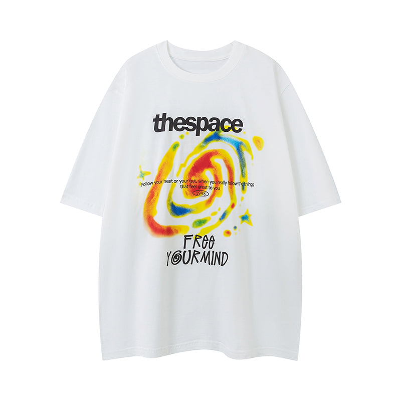 Roligt mönster Streetwear Oversized T-shirt