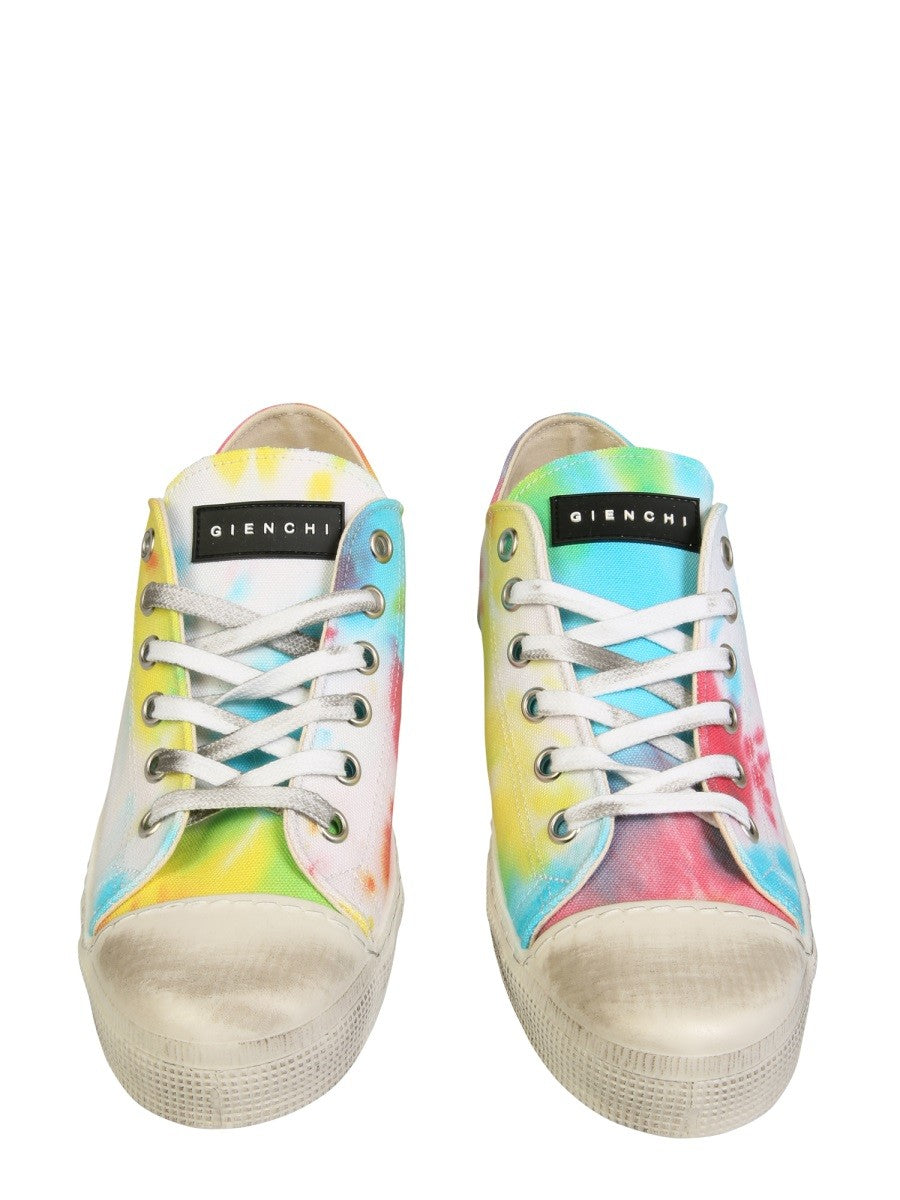 GIENCHI Tie-Dye Low Top Canvas Sneakers - GIENCHI