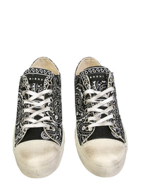 GIENCHI Tie-Dye Low Top Canvas Sneakers - GIENCHI