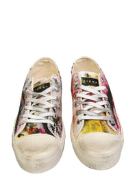 GIENCHI Tie-Dye Low Top Canvas Sneakers - GIENCHI
