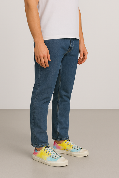 GIENCHI Tie-Dye LowTop Canvas Sneakers - hover