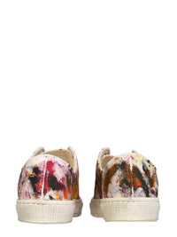 GIENCHI Tie-Dye Low Top Canvas Sneakers - GIENCHI