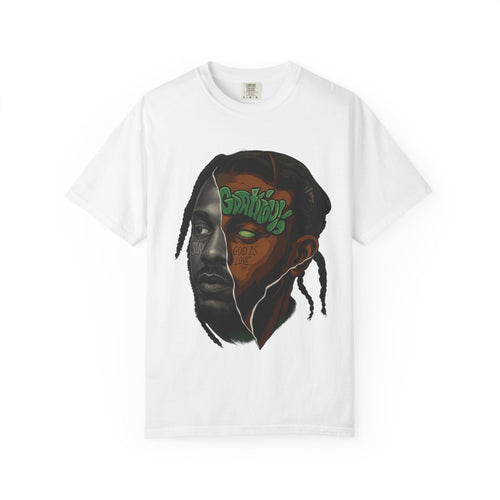 GOAT White Graphic Tee - White / S