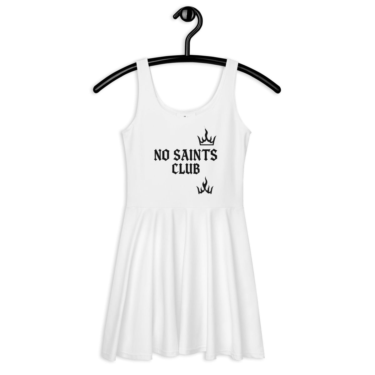 Graphic Print Skater Dress – No Saints Club