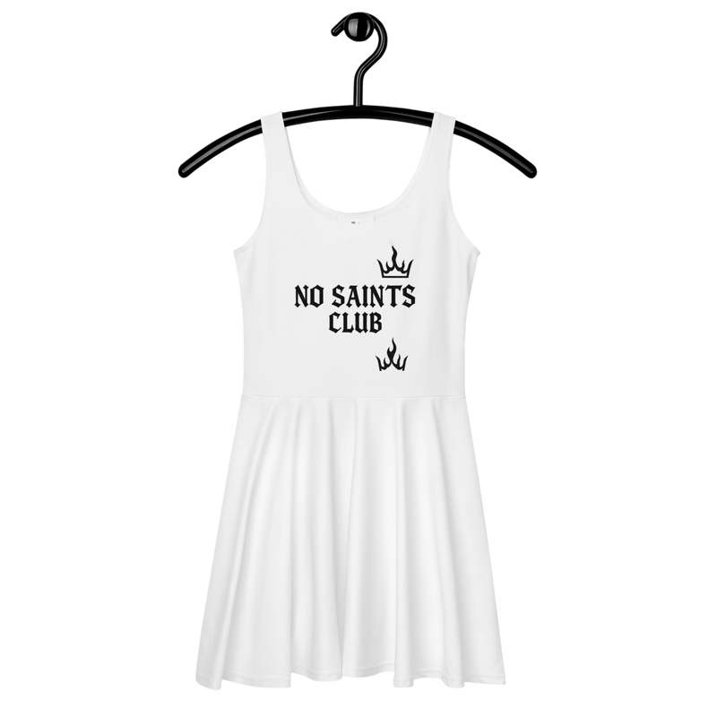 Graphic Print Skater Dress | No Saints Club