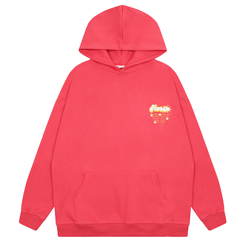 Grafisk Streetwear-huvtröja