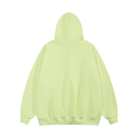 Green Graphic Oversized Hoodie