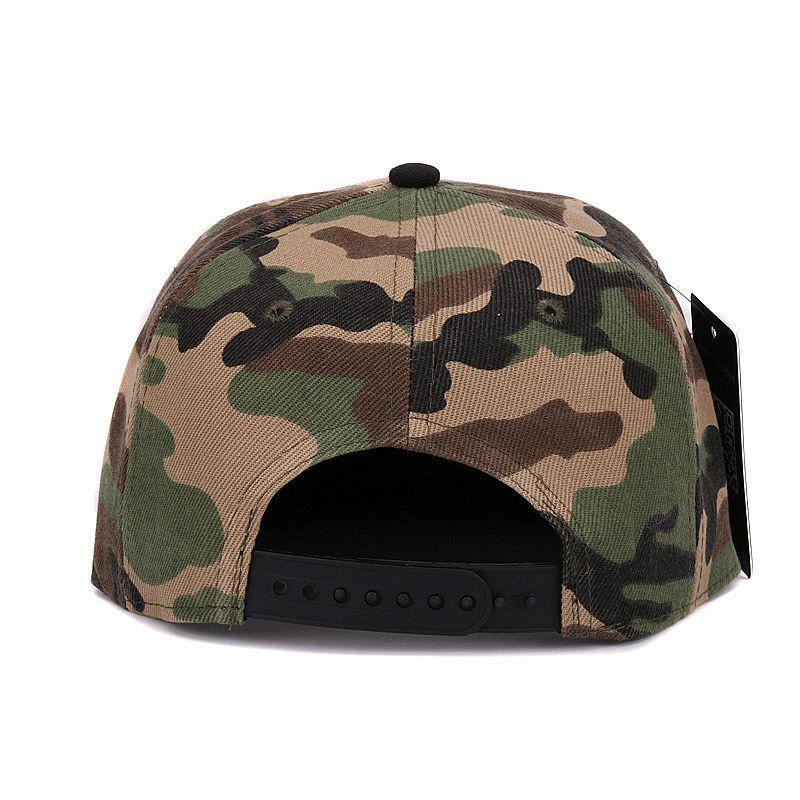 HATLANDER Camouflage Snapback Polyester Cap - Men’s Accessories