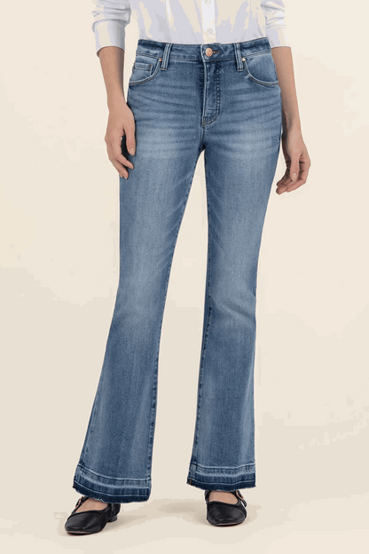 High-Waisted Flare Jeans - Women’s Jeans