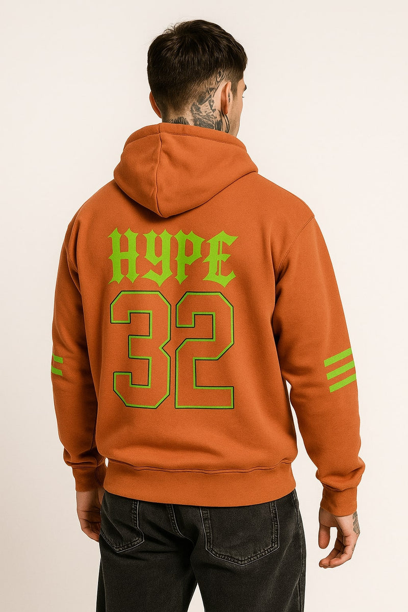 HYPE KING Hoodie – Orange Reign Edition