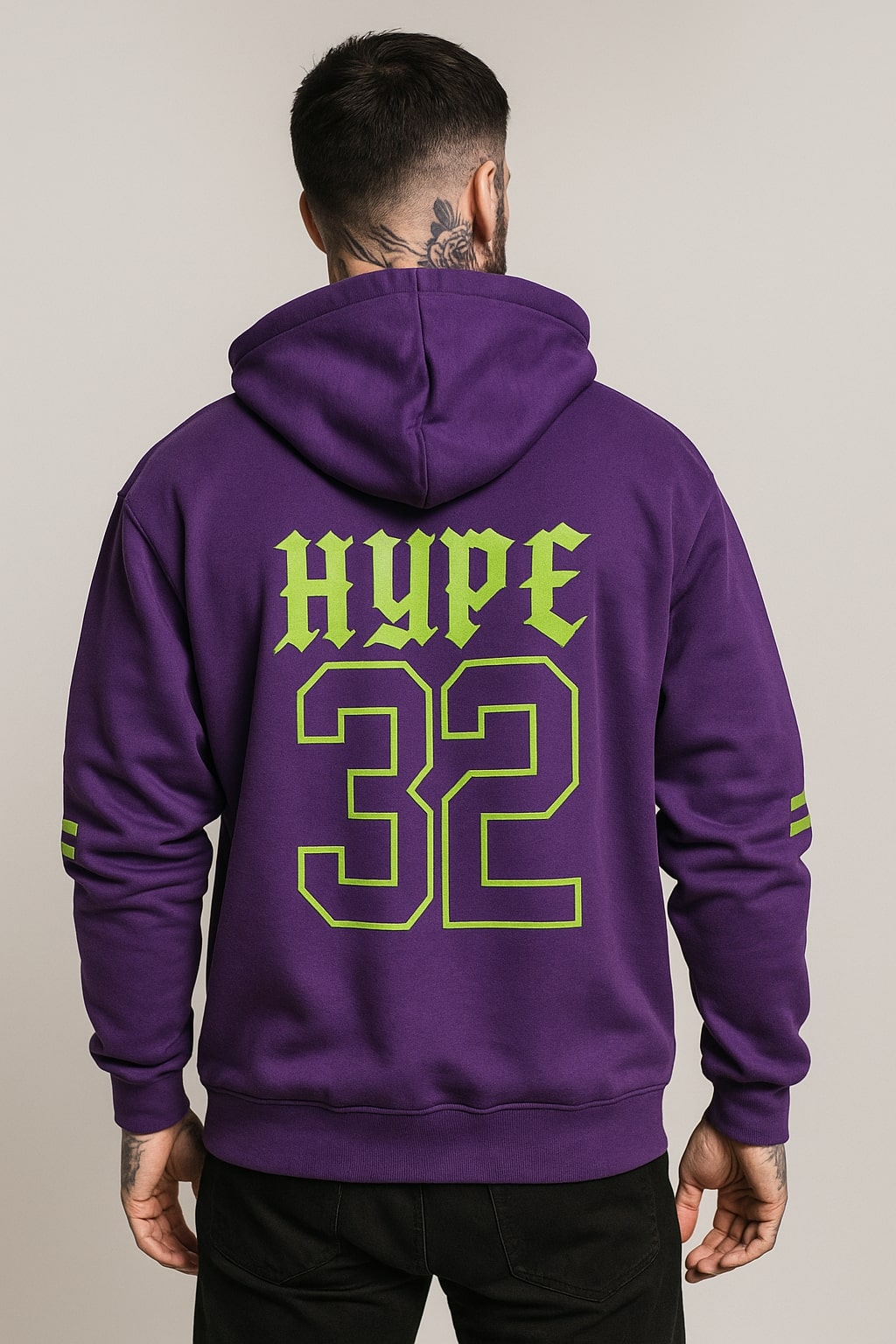 HYPE KING Hoodie – Purple Reign Edition