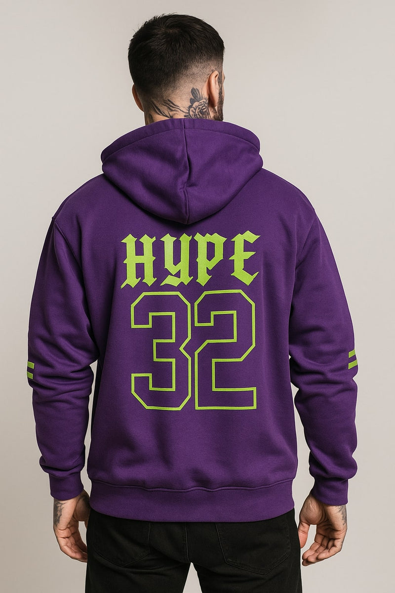 HYPE KING Hoodie – Purple Reign Edition