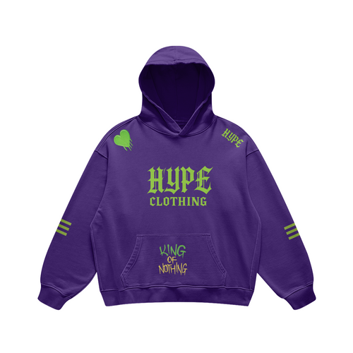 HYPE KING Hoodie – Purple Reign Edition