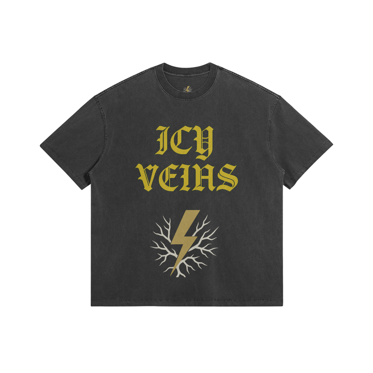 Icy Veins Graphic Tee - Black