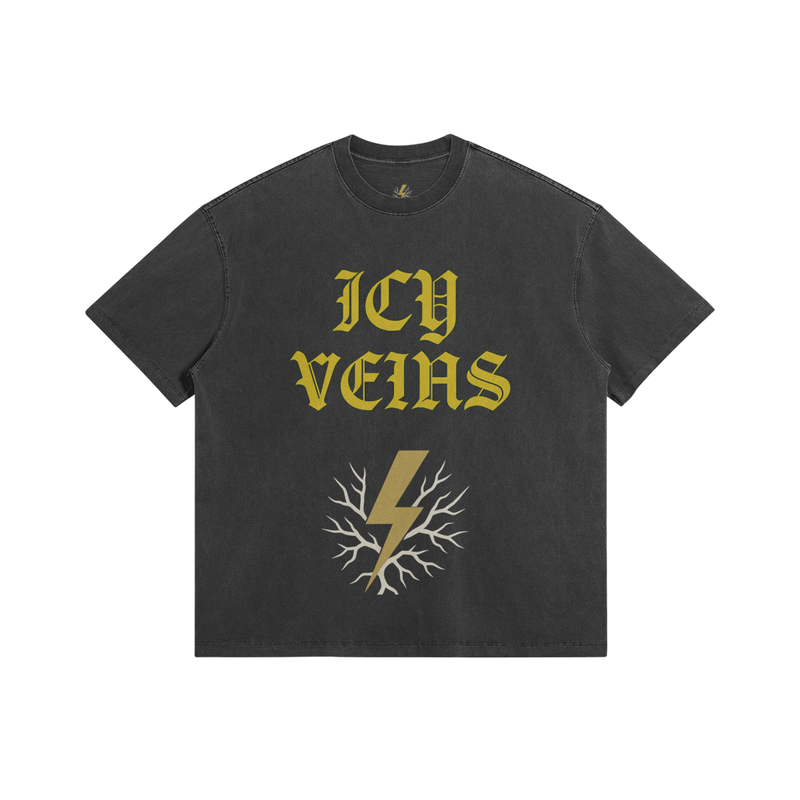 Icy Veins Graphic Tee - Black