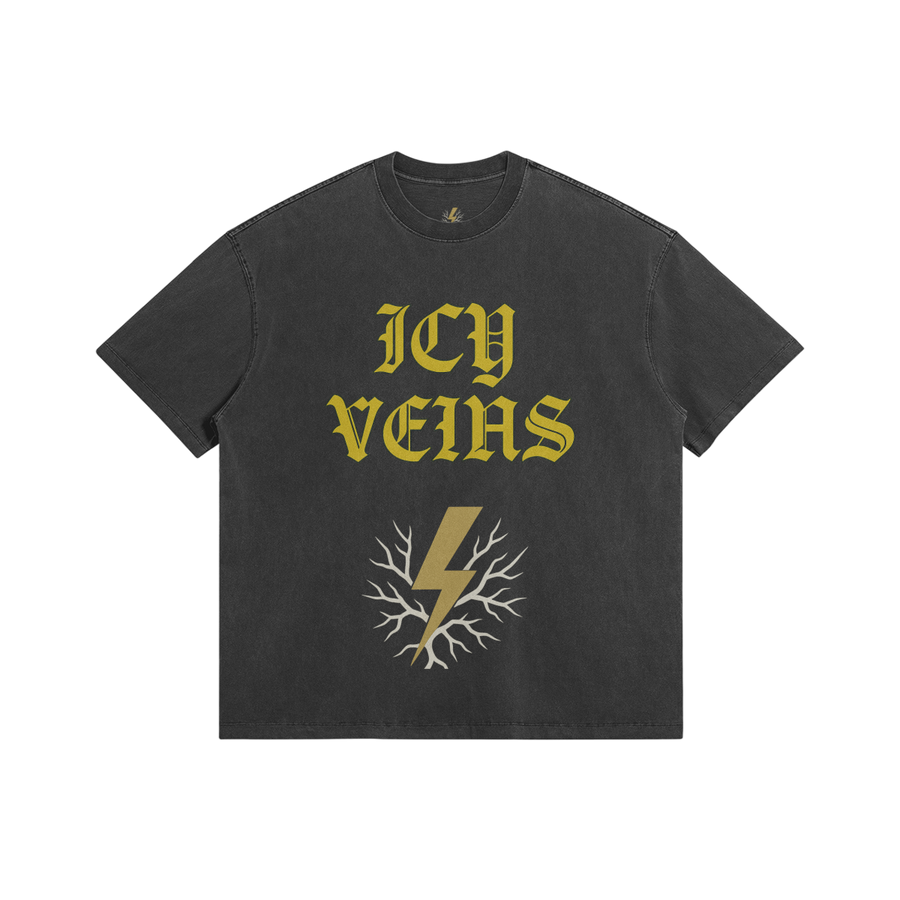 Icy Veins Graphic Tee - Black