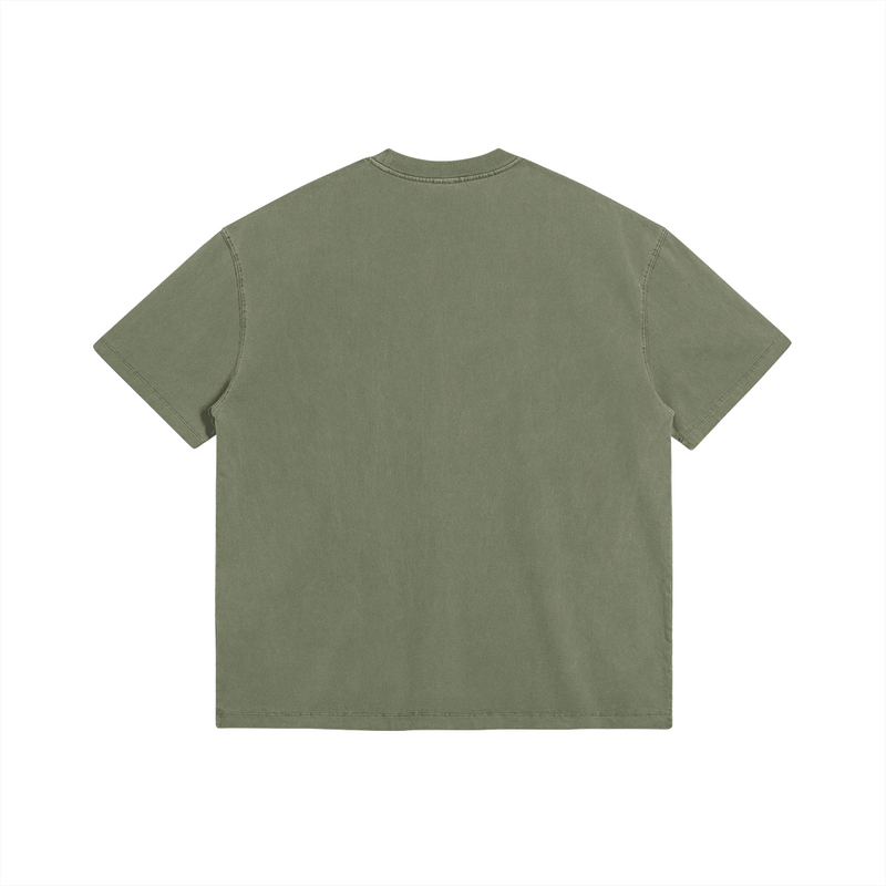 Icy Veins Graphic Tee - Olive Green