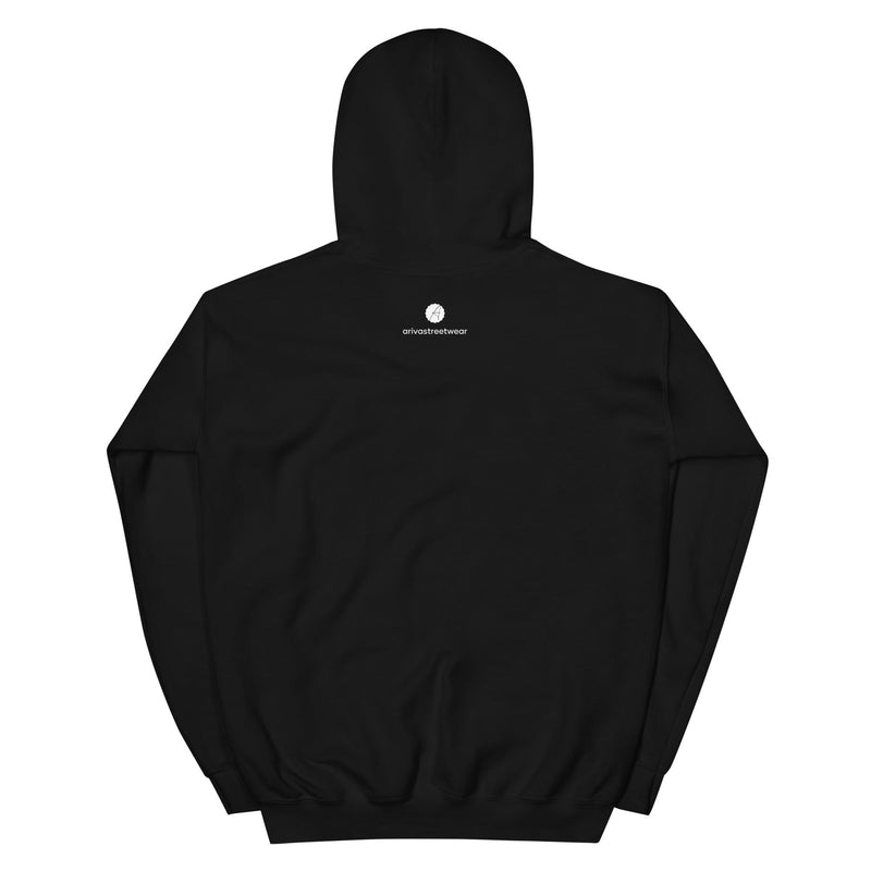 IMPULSE Flame Y2K Hoodie - Black